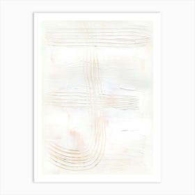 Abstract - White Art Print