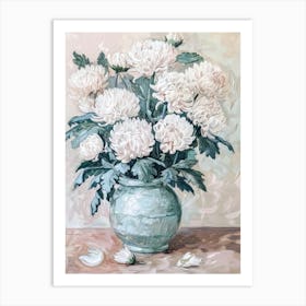 A World Of Flowers Chrysanthemum 2 Painting Art Print