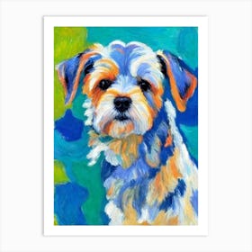 Glen Of Imaal Terrier 2 Fauvist Style Dog Art Print