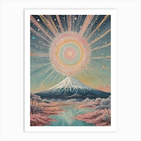 Volcano Magic Art Print