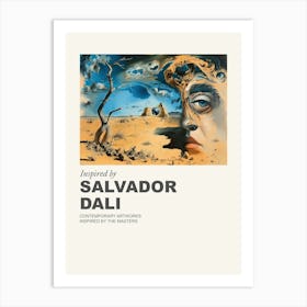 Museum Poster Inspired By Salvador Dali 1 Art Print