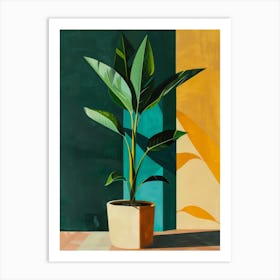 'Potted Plant' 2 Art Print