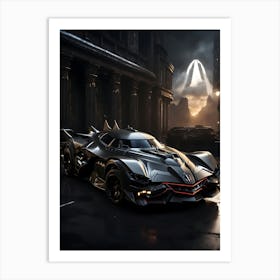 Batman Batmobile 7 Art Print