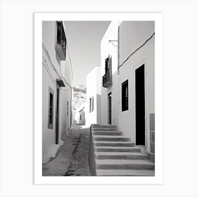 Gozo, Malta, Black And White Photography 3 Art Print