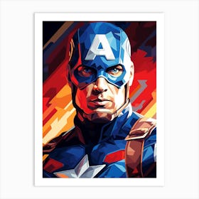 Captain America 6 Art Print