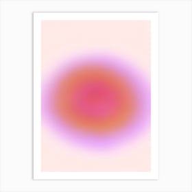 Pink Blob Art Print