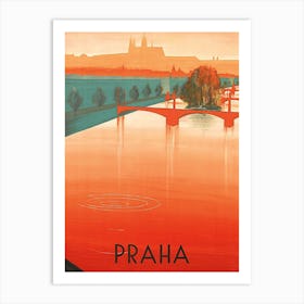 Prague, The City Of Bridges Art Print