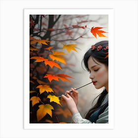 Autumn Leaves Art Print