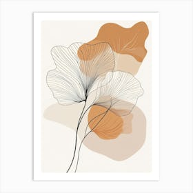 Ginkgo Ii Canvas Print 1 Art Print