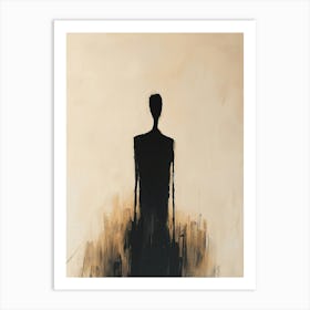 'The Man In Black' Art Print