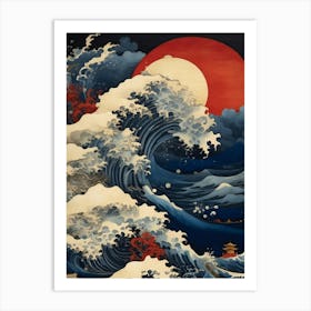 Great Wave Off Kanagawa 2 Art Print