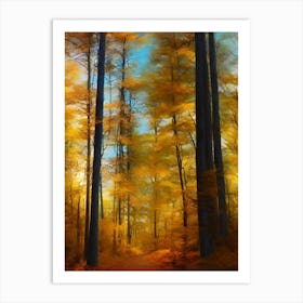 Autumn Forest 62 Art Print