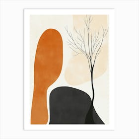 Abstract Tree 3 Art Print