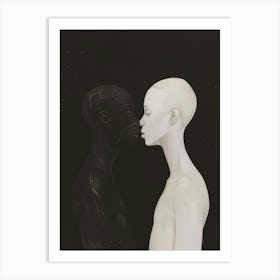 'Black And White' 10 Art Print