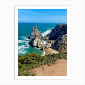 Santa Cruz Beach Art Print