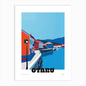 Otaru Japan 1 Colourful Travel Poster Art Print