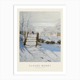 The Magpie (Special Edition) - Claude Monet Art Print