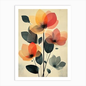 Flowers In A Vase 146 Art Print