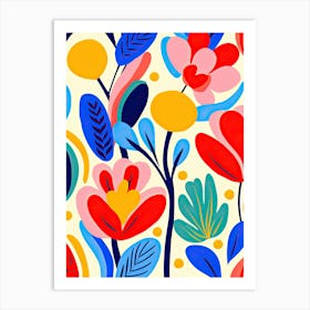 Bouquets of Joy: Matisse's Inspiration at the Flower Market Art Print