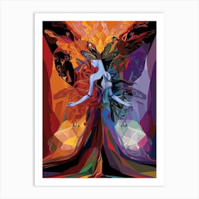 Beautiful, centerpiece, "Awaken" Art Print