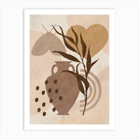 Heart Of Gold 1 Art Print