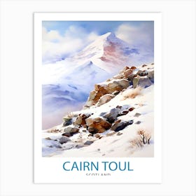 Cairn Toul Print Scottish Munro Wall Art Cairngorms National Park Decor Highland Mountains Poster Scotland Hiking Enthusiasts Gift 1 Art Print