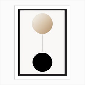 Minimal Abstract Shapes 7 Art Print