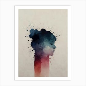 Portrait Of A Woman 42 Art Print