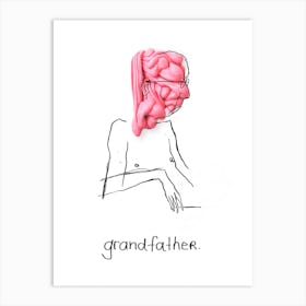 Grandfather Art Print