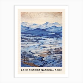 Lake District National Park England 2 Poster Art Print