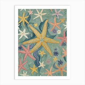 Starfish Art Print