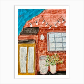 Outdoor Patio Art Print