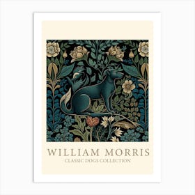 William Morris  Inspired Dogs Collection 2 Art Print