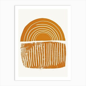 Göttingen Harmony - Minimalist Bauhaus Art Print