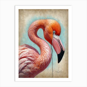 Flamingo 7 Art Print