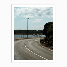 Cap d'Antibes Road to Nowhere Art Print