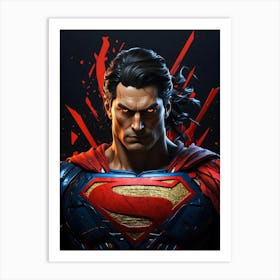 Superman 10 Art Print