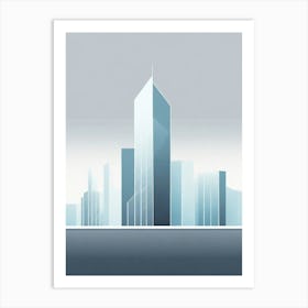 City Skyline Art Print