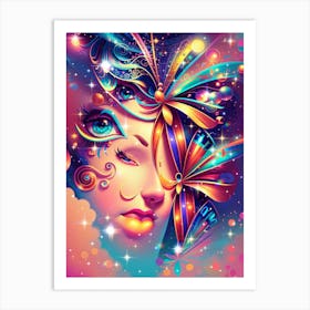 Psychedelic Abstract Art Print