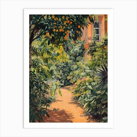 Chelsea Physic Garden London Parks Garden 4 Painting Art Print