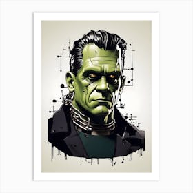 Frankenstein 1 Art Print