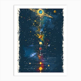 Solar System Art Print