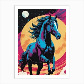 Horse In The Sky Art Print