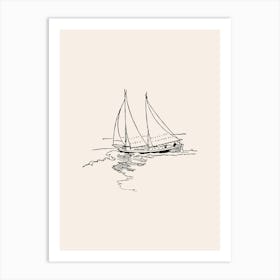 Sailboat Art Print