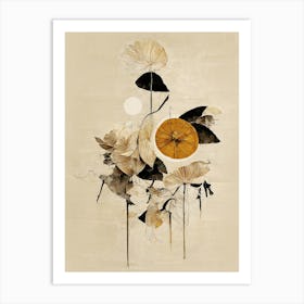 The Golden Wheel Art Print