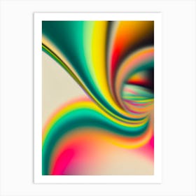 Chromatic Flow 04 Art Print