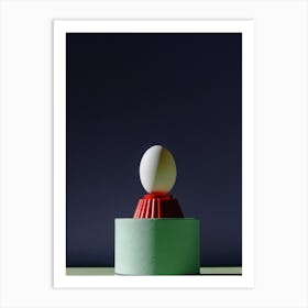 Egg In A Box Art Print