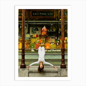 The Urban Yoga: Madrid 11 Art Print