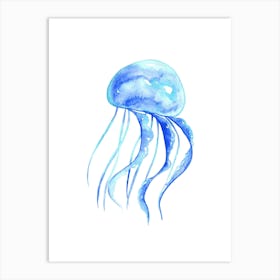 Watercolor Jellyfish Art Print