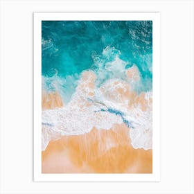 Sand And Ocean Art Print